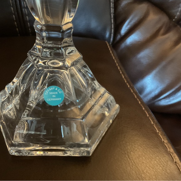 Tiffany & Co. Crystal Candle Holders New never used. - Picture 3 of 3